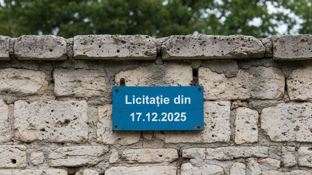 Rezultatele Licitației Funciare din 17 decembrie 2025